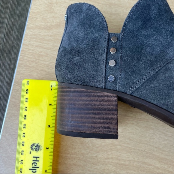 Koolaburra By Ugg Sofiya Stone Gray Ankle Booties Sz 10 - Picture 9 of 14